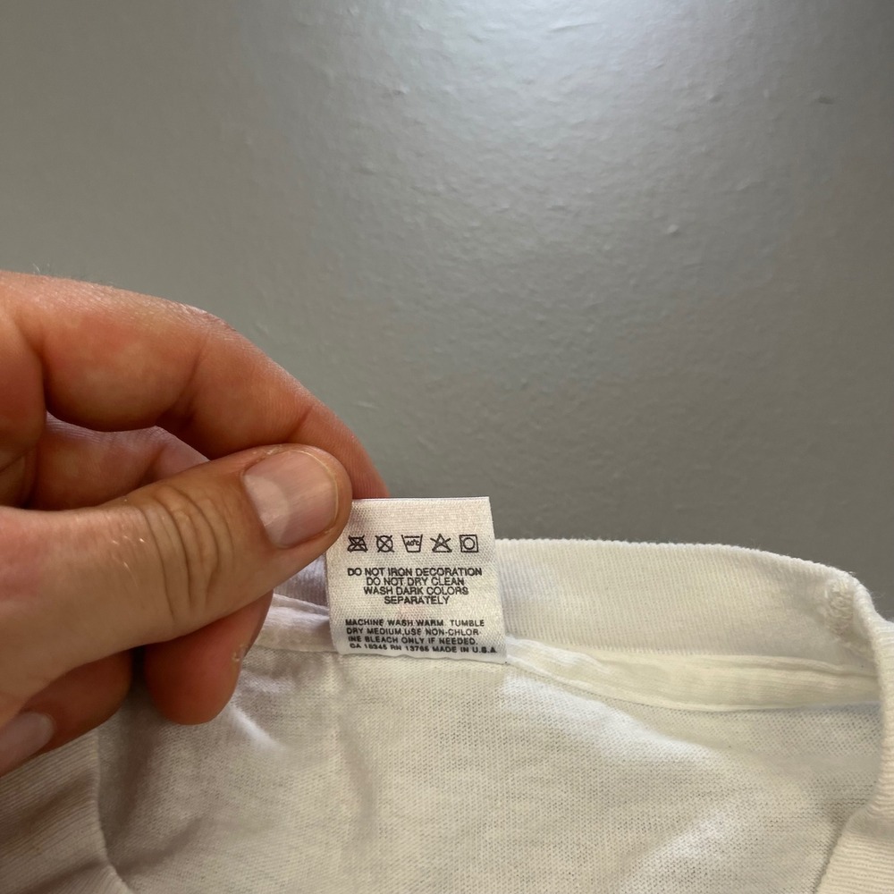 Fruit of the Loom T-Shirt Mens XL White Rush Limbaugh For President Vintage 90s - Picture 6 of 12